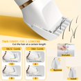 thumbnail image 3 of MesaSe Multipurpose Body Hair Trimmer For Men - Groin & Nose Hair Clipper  Suitable For Ages 14+, 3 of 7
