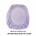 thumbnail image 3 of EGNMCR Bed Sheet Winter Velvet Bed Piece Padded Bed Cover Mattress Protector Thickened Coral Velvet Bed Cover Velvet Bedspread Rabbit Velvet Bedspread, 3 of 7