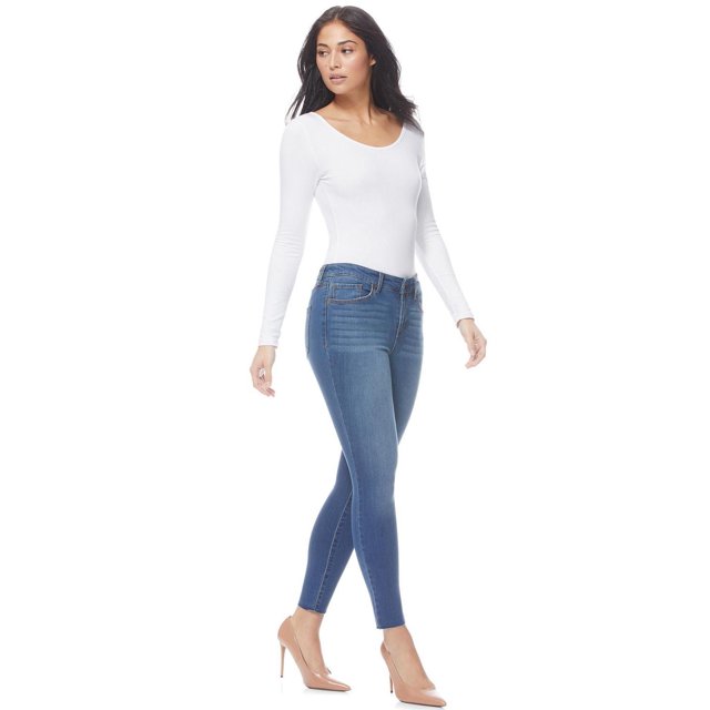 Sofia Jeans par Sofia Vergara Skinny Mid Rise Stretch Ankle Jeans