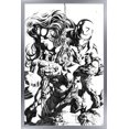 thumbnail image 1 of Marvel Sketch - Group Wall Poster, 14.725" x 22.375" Framed, 1 of 4