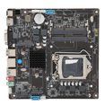 thumbnail image 2 of Motherboard, Stable Reliable H81 Dual Channel DDR3 Gaming PC Motherboard LGA 1150 Slot  For Desktop PC, 2 of 8