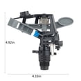 thumbnail image 3 of 1/2 Controllable Angle Plastic Rocker Arm Sprinkler Agricultural Irrigation Garden Garden Watering Greening Irrigation, 3 of 6