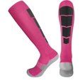 thumbnail image 1 of Elite Athletic Compression Socks - Over The Calf | Perfect for Soccer, Football, Baseball, Basketball, Hockey - All Sports Performance (Pink - Medium), 1 of 2