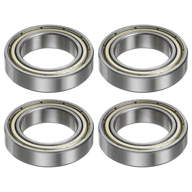 Unique Bargains 6804ZZ Roulements à Billes 20mmx32mmx7mm Acier Chromé ABEC3 à Double Écran Lot de 4