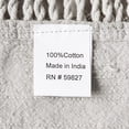 thumbnail image 3 of Beatrice Home Fashions Medallion Chenille, Queen, Gray, 3 of 5
