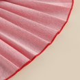 thumbnail image 5 of Girl Mini Skirt Solid Color Faux Leather Pleated Skirt, 5 of 5