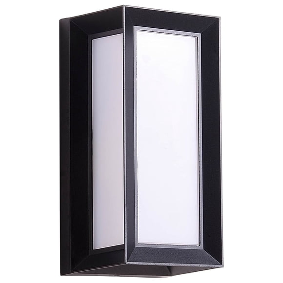Outdoor Lighting Fixtures Wall Mount Outdoor &Indoor Wall Sconce Ip65 Led Wall Lighting Fixture Black Exterior Porch Aluminum Wall Mounted Sconces Outdoor Sconces Wall Lighting