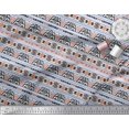 thumbnail image 3 of Soimoi Moss Georgette Fabric Aztec Southwestern Print Fabric by The Yard 42 Inch Wide, 3 of 3