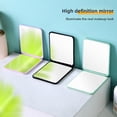 thumbnail image 3 of Miroir de Maquillage Pliable Double Face Petit Miroir HD Portable 7,5x6 cm Lot R5 I6W7, 3 of 7