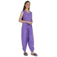 thumbnail image 2 of Moomaya Ensemble de Nuit en Rayonne Imprimée pour Femmes Pyjama à Entrejambe Bas 2 Pcs Tenue de Détente, 2 of 7