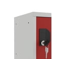 thumbnail image 4 of Casiers Cubiques de 12 Pouces - Carcasse Grise - Porte (Rouge), 4 of 5