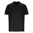 thumbnail image 5 of Shirts for Men, Mens Lapel Color Buttons Outdoors Short Sleeve Turndown Collar Blouse Shirt, 5 of 5