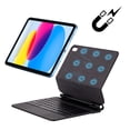 thumbnail image 3 of Black Smart Keyboard Case with Backlight for iPad 10th Generation 10.9-inch, Bluetooth 5.0, 500mAh Battery, 30+ Hours Working Time, 100+ Days Standby, Type-C Charging, 730g Lightweight Design, 3 of 6