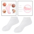 thumbnail image 2 of Chaussettes en Gel de Silicone Souple Chaussettes d'Orteils Protection Soin des Pieds Protection Soin des Pieds Rugueux Protecteur Blanc TG, 2 of 9