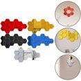 thumbnail image 3 of 12pcs Hexagon Mirror Tiles Wall Stickers Self Adhesive Stick On Art Decal, 3 of 7