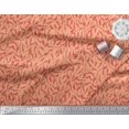 thumbnail image 2 of Soimoi Tissu en Velours Baies Rouges Fruits Décor Tissu Imprimé au Mètre 58 Pouces de Large, 2 of 5