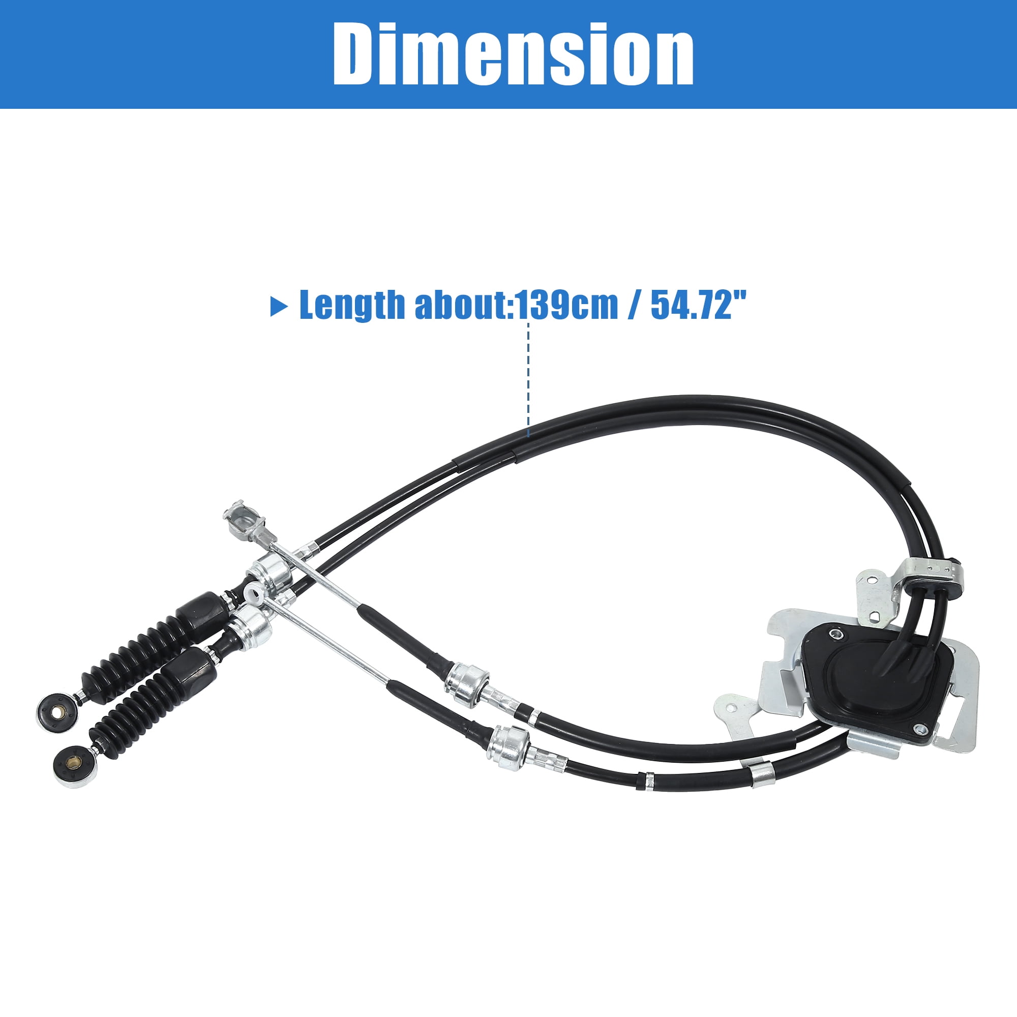 Unique Bargains Auto Gear Shift Cable Transmission Shifter Cable