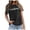 Grey, variant on Women's T-Shirts France Shirt Women Tower Travel T-Shirt Tees and Tops for Stylish Adventures