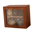 thumbnail image 4 of veasfak Wooden Desktop Display Cabinet Rustic Display Case for Toys Tea Sets Bedroom, 4 of 9
