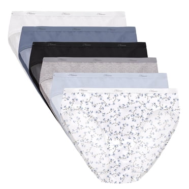 Culotte échancrée en coton de Hanes pour femmes - paq. de 6