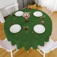 thumbnail image 1 of Nappe Ronde de 70 Pouces pour Table à Manger - Tissu Polyester Résistant aux Plis en 9 Couleurs pour la Maison, le Restaurant Ou les Fêtes, 1 of 6