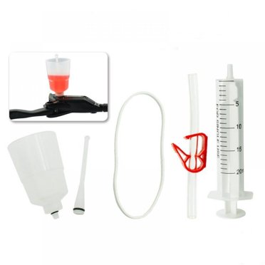 Hydraulic Brake Bleed Kit Brake System Mineral Oil Brake Funnel Set Bike Repair Tool New 2018
