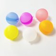 thumbnail image 1 of 20pcs Reusable Water Balloons Silicone Quick Fill Soft Water Balls Summer Water Toys For Outdoor Beach Pool Random Color, 1 of 4