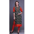 thumbnail image 2 of Bimba Straight Tunic Dresses For Women PrintedKurtiSummer Kurta, 2 of 6