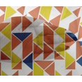 thumbnail image 4 of oneOone Viscose Chiffon Fabric Parallelogram & Triangle Geometric Print Fabric BTY 42 Inch Wide, 4 of 4