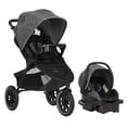 thumbnail image 1 of Evenflo Folio3 Stroll & Jog Travel System With LiteMax Infant Car Seat (4-50 lbs), 1 of 9