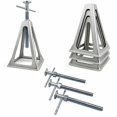 thumbnail image 2 of PEAKTOW RV Trailer Camper Aluminum 6,000 lbs 17&acirc;? Extends Stabilizer Stacker Jack Stand 4PK, 2 of 6