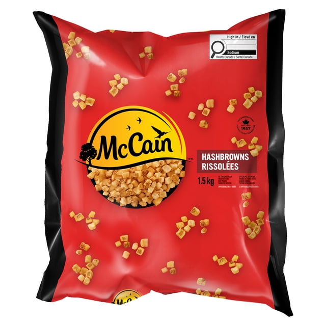McCain® Diced Hashbrowns, 1500g