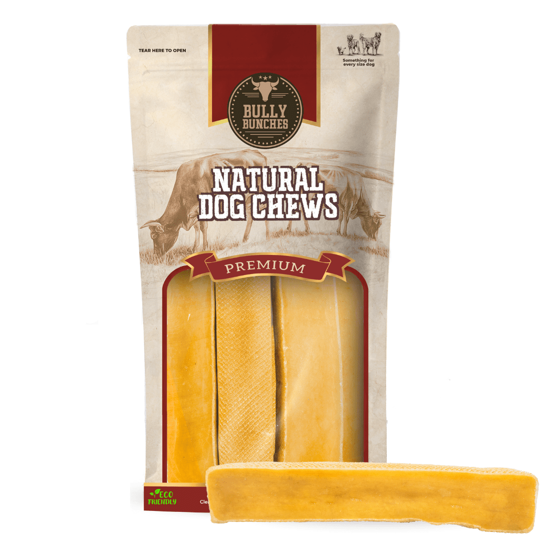 Bully Bunches Extra Large Yak Cheese Himalayan Chews All Natural Dog Treats 6 Pack