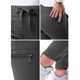 thumbnail image 4 of Adar Pro Scrubs for Women - Ultimate Yoga Jogger Scrub Pants, 4 of 7