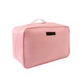 thumbnail image 2 of QJUHUNG Sac de Rangement Imperméable pour Chaussures de Voyage avec 2 Compartiments à 2 Couches Grande Capacité s'Adapte à la Taille 12 Pochette Multi-Usage en Maille pour Hommes Femmes Bagage Portable Chariot, 2 of 6