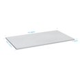 thumbnail image 2 of Monoprice Cadre de Bureau pour Table Assis-Debout à Hauteur Réglable, 4 Pi, Blanc, Assez d'Espace pour PC Ou Portable, Moniteurs, Clavier - Collection Workstream, 2 of 2