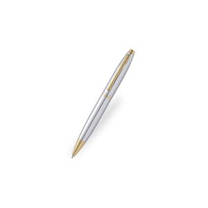Cross Calais Refillable Ballpoint Pen, Medium Ballpen, Includes 2 Bonus Refills, Premium Gift Box - Medalist Chrome