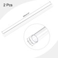 thumbnail image 2 of Unique Bargains 14mm ID x 18mm OD x 305mm Tube Acrylique Rigide Transparent Rond 2 Pack, 2 of 6