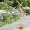 thumbnail image 3 of <p>Dancing Girl Statue, Durable Garden Dancing Girl Statue Decoration Sturdy Waterproof Anti Rust For Terrace</p>, 3 of 7