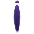 thumbnail image 1 of 20 Pouces Pré-Étiré Cheveux Tressés Violets Styles de Fixation d'Eau Chaude Longueur Moyenne pour Tresses en Boîte (Violet), 1 of 9