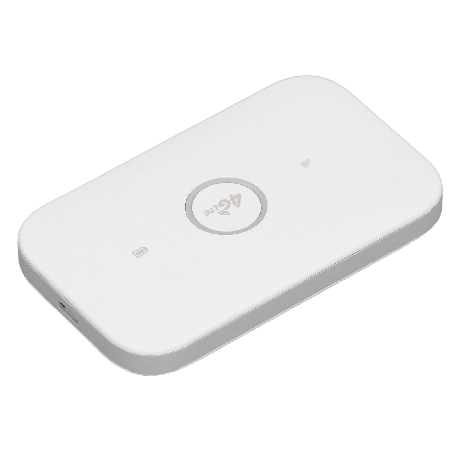 Mobile Hotspot, SIM Card Slot Portable WiFi Device Support 10 Users 4G LTE Micro USB with 2100mAh Battery for Travel