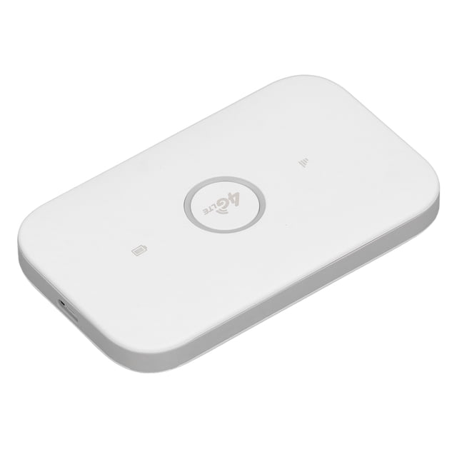 Mobile Hotspot, SIM Card Slot Portable WiFi Device Support 10 Users 4G LTE Micro USB with 2100mAh Battery for Travel