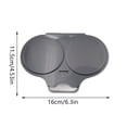 thumbnail image 3 of 4pc Microwave Egg Cooker. Grade Egg Poacher. Breakfast Making Tool For Home Dorm Office, 3 of 7