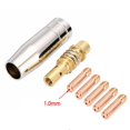 thumbnail image 1 of Mig Pointe de Contact Consommable 7 Pcs Mig Soudure MB15 15AK Pointe de Contact 0.8/1.0/1.2mm, 1 of 5