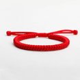 thumbnail image 2 of yingyy Bracelets en Fil Rouge Tressé Fait Main Corde Douce Simple Résistant à la Décoloration Cordes Réglables Bracelet Enfants Mère Fille 13CM 13CM, 2 of 6
