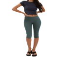 thumbnail image 1 of Pantalons de Manchette Extensibles à Taille Moyenne pour Femmes, 1 of 9