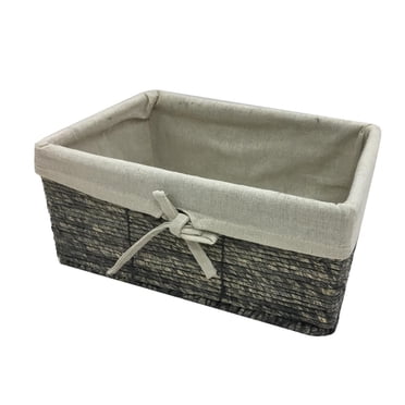 Hometrends Panier tissé à corde de maïs avec doublure