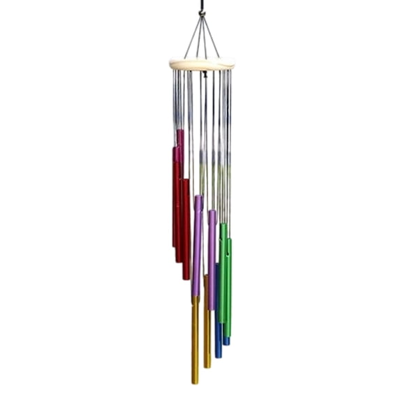 Wooden Wind Chime Pendant Handmade Wooden Home Decoration Outdoor Porch Courtyard Hanging Wind Chime Natural Wind Sound Atmosphere Decoration