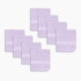 thumbnail image 1 of Mainstays Basics 8pk Washcloth Set, Purple, 1 of 5