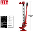 thumbnail image 1 of 20 /33 Inch Car Jack Manual Off-road Vehicle Jack Car Monkey Climbing Bar Front Bar Holder Off-road Jack Recovery Lifter ,Robust Construction, 1 of 5